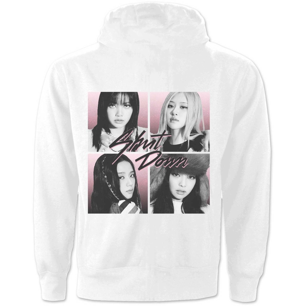 Blackpink - Shut Down Photo Grid Hoodie/trui - Wit